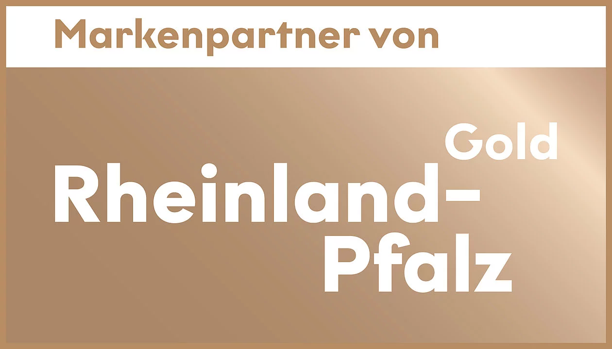 Hier sehen Sie das Logo von RLP Gold mit klick auf das Logo werden Sie auf die Seite von Rheinland Pfalz Gold weitergeleitet 