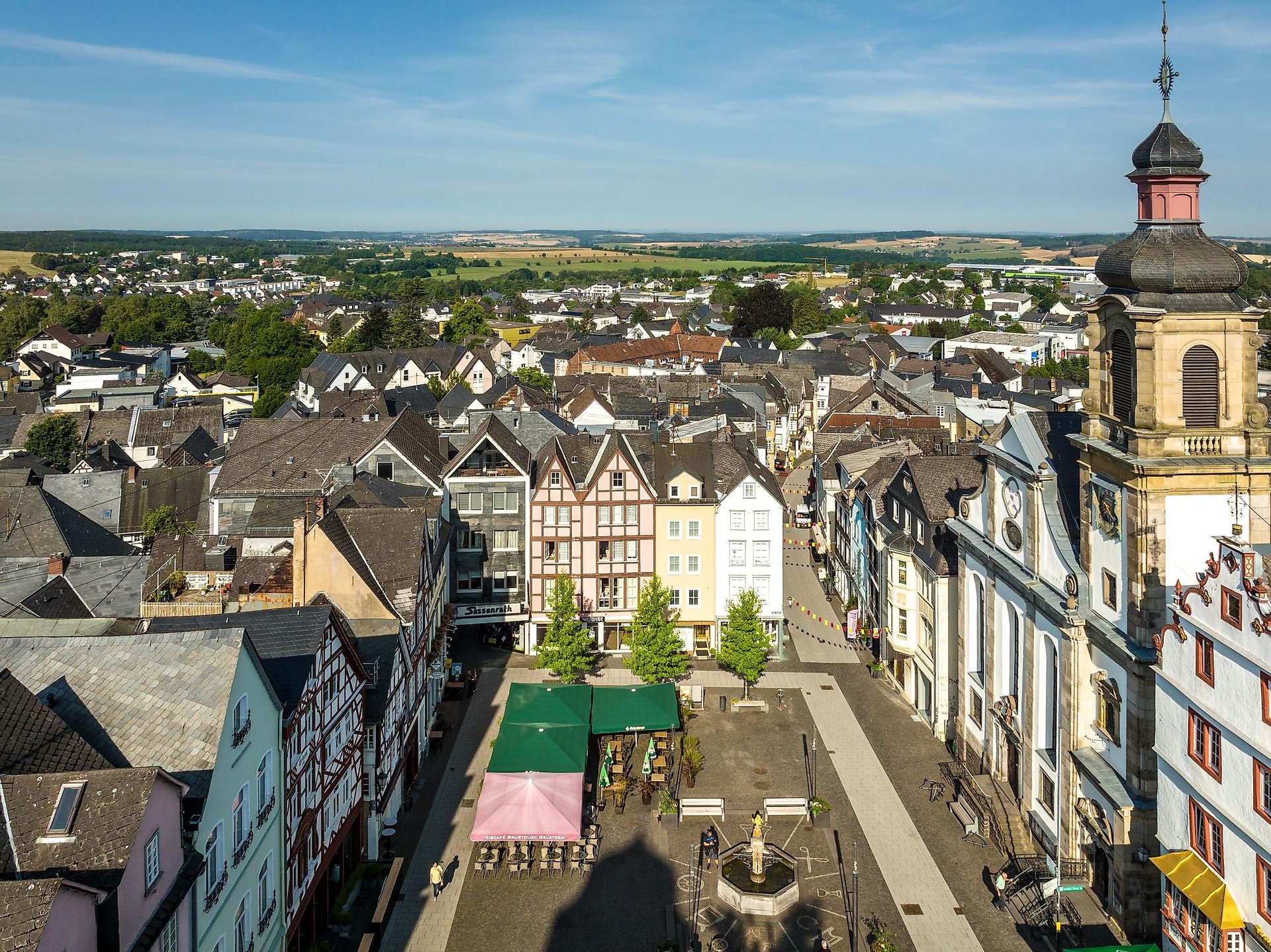 Alter Markt von oben