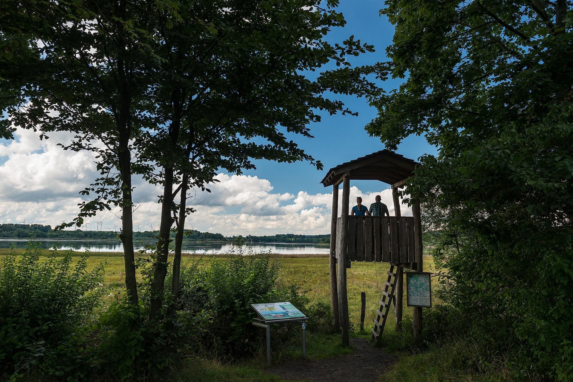 Hochsitz am Dreifelder Weiher